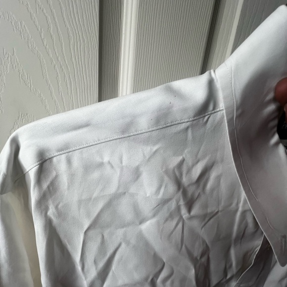 Ralph Lauren White Dress Shirt for Men neck Size 18 - Picture 4 of 5